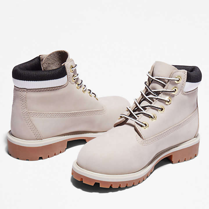 Timberland® Premium 6-Inch Waterproof Boots voor junior in beige-