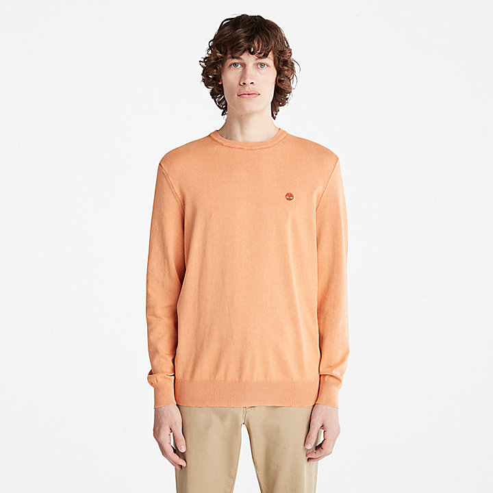 Camisola com Gola Redonda EK+ para Homem em laranja