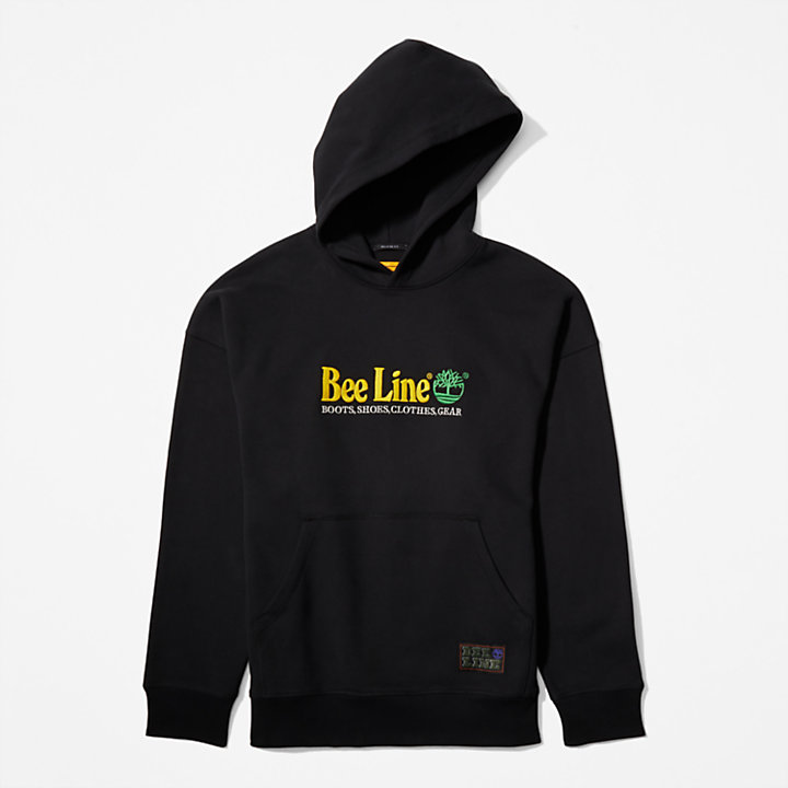 Sudadera con capucha y logotipo Bee Line x Timberland® en color negro-