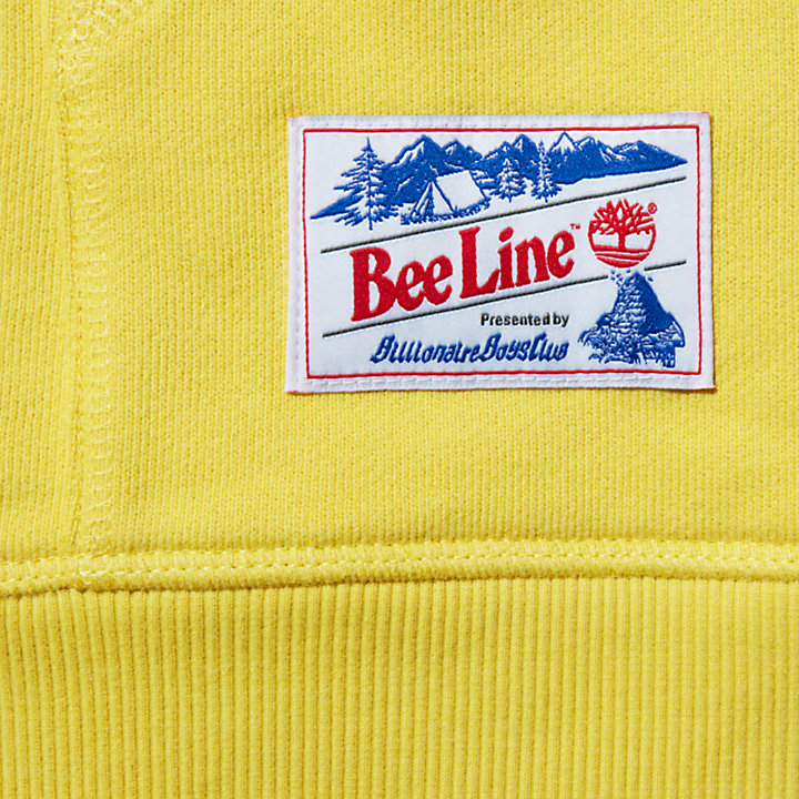 Bee Line x Timberland® Logo Hoodie for Men in Yellow-
