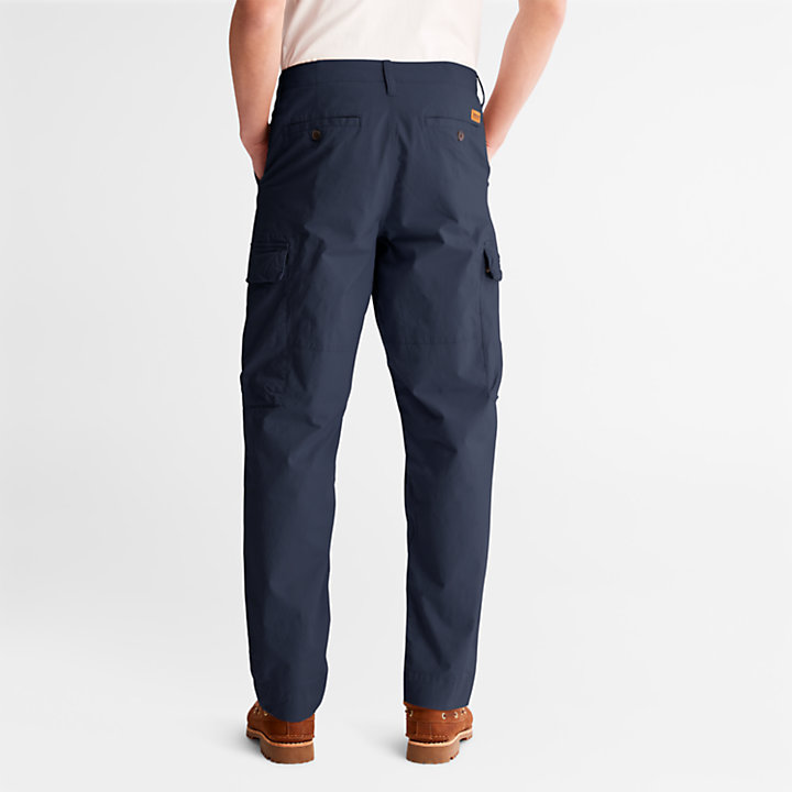 Outdoor Heritage Cargo Trousers for Men in Navy-