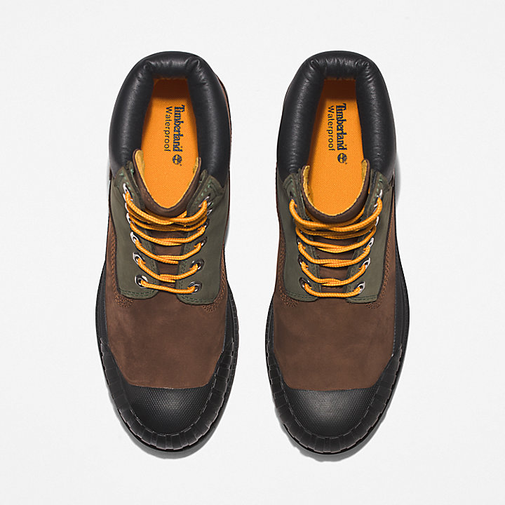 Timberland Premium® 6 Inch Boot met rubberen neus voor heren in donkerbruin