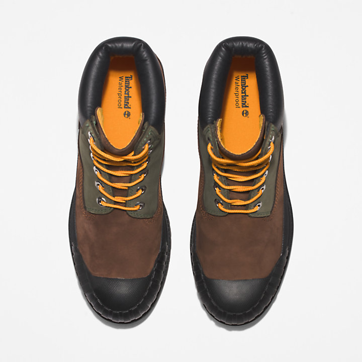 Timberland Premium® 6 Inch Rubber-Toe Boot for Men in Dark Brown