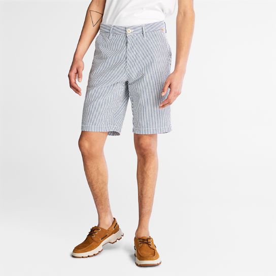 Shorts da Uomo Seersucker in blu | Timberland