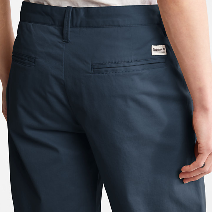 Squam Lake Chino Shorts for Men in Navy-