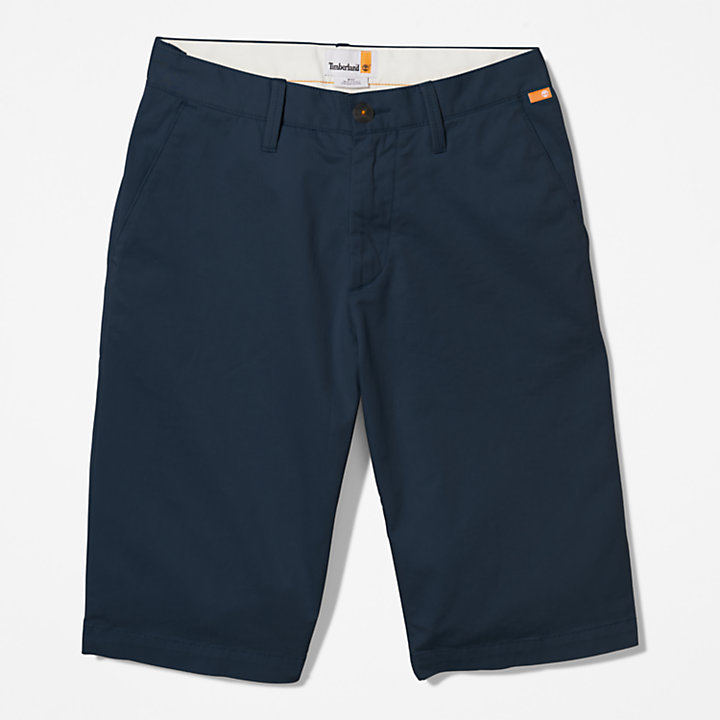 Squam Lake Chino Shorts for Men in Navy-