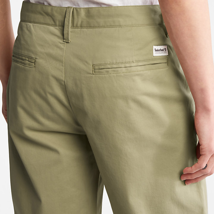 Squam Lake Chino Shorts for Men in Green-