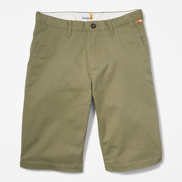Squam Lake Chino Shorts for Men in Green-