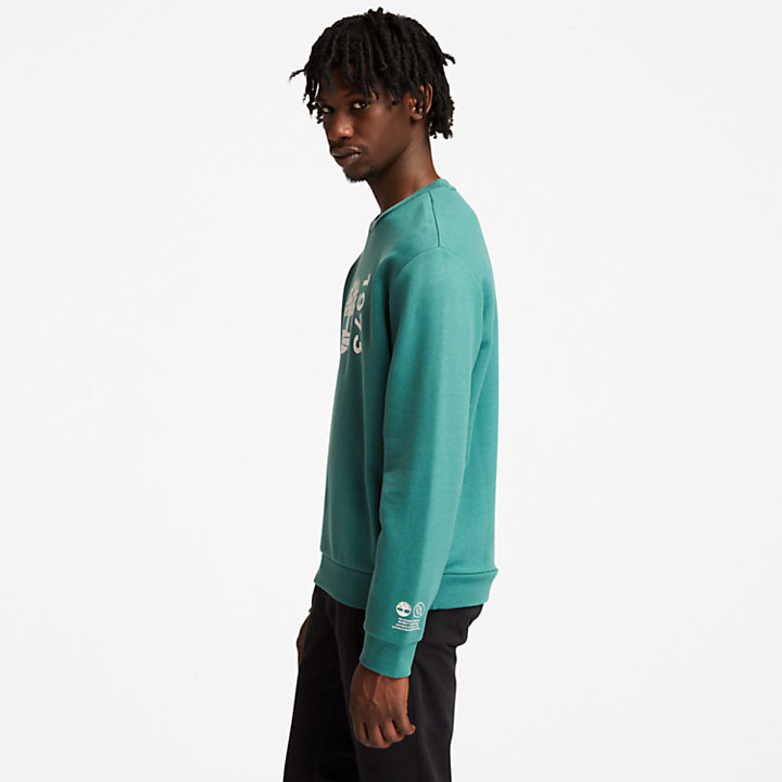 Re-Comfort EK+ Sweatshirt for Men in Green-