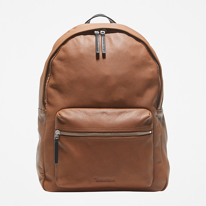 Tuckerman Contemporary Leather Backpack in Brown-