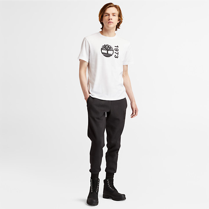 Re-Comfort EK+ T-shirt voor heren in wit-