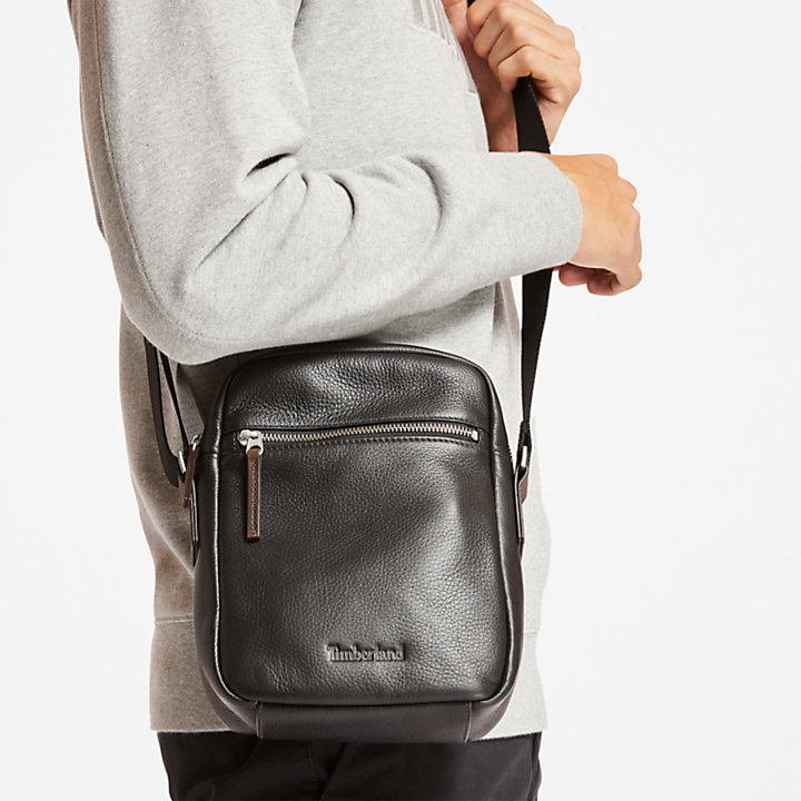 Maken dauw gemakkelijk Tuckerman Contemporary Leather Crossbody Bag in Black | Timberland