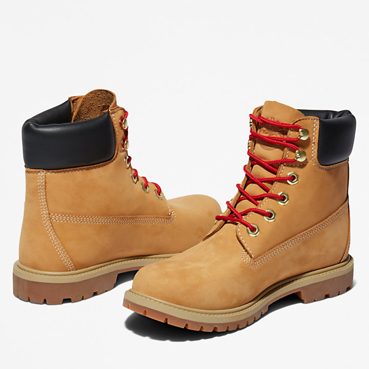 Timberland® 6 Inch Boot voor dames in geel-