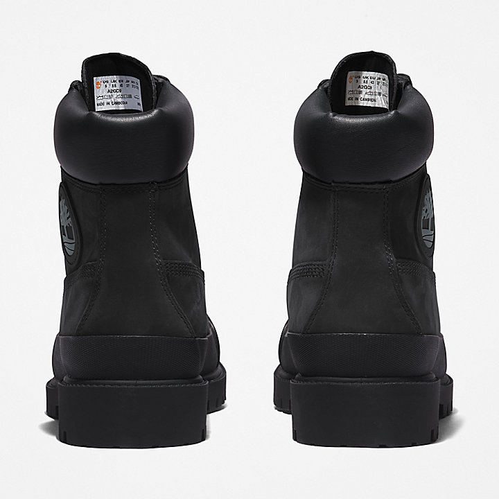 Timberland Premium® 6 Inch Boot met rubberen neus voor heren in zwart