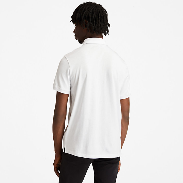 Re-Comfort EK+ Polo Shirt for Men in White-