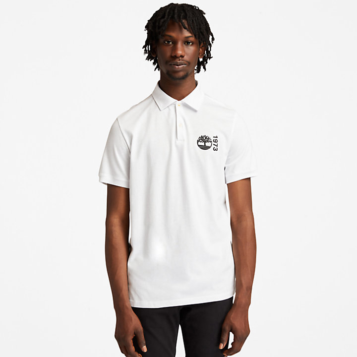 Re-Comfort EK+ Polo Shirt for Men in White-