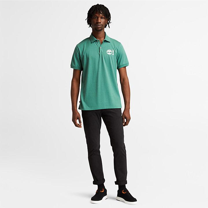 Re-Comfort EK+ Polo Shirt for Men in Green-