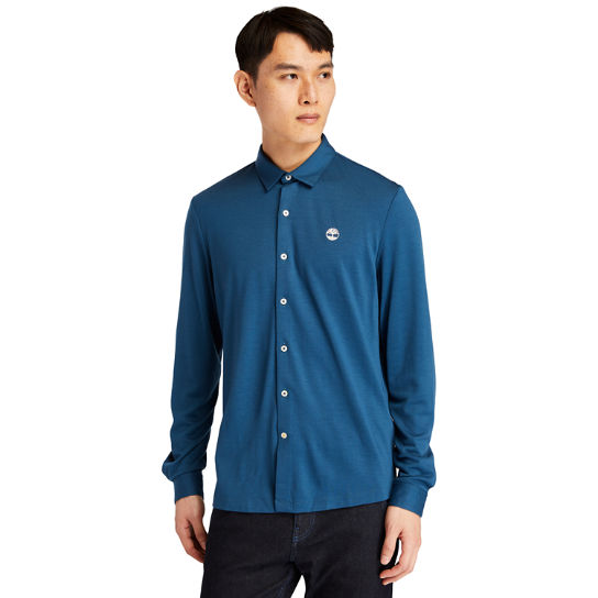 Camicia da Uomo Eco-ready in blu | Timberland
