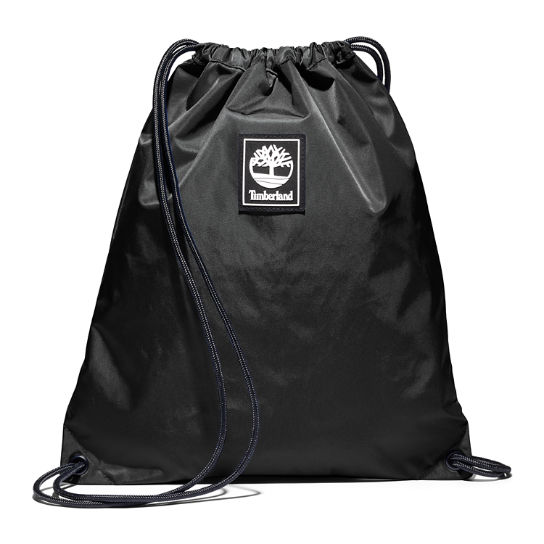 Bolsa con Cierre de Cordón Ajustable con Logotipo en color negro | Timberland