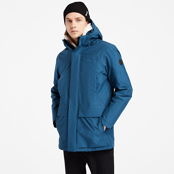Eco Ready EK+ 3-in-1 Waterproof Jacket for Men in Blue-