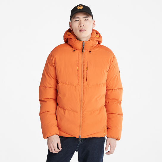 Timberland Uomo Abbigliamento Cappotti e giubbotti Giacche Giacche invernali Giacca Con Cappuccio Neo Summit Da Uomo In Marrone Arancione 