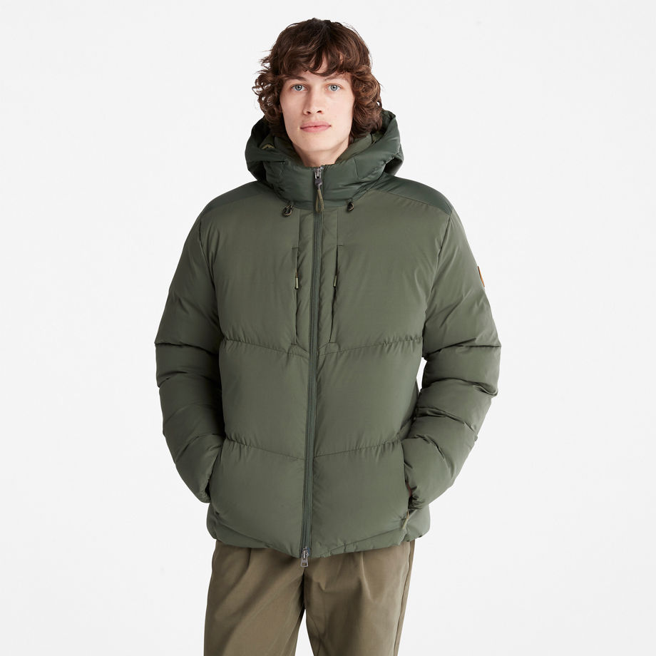 Timberland Neo Summit Winter Jacket For Men In Dark Green Dark Green, Size XL