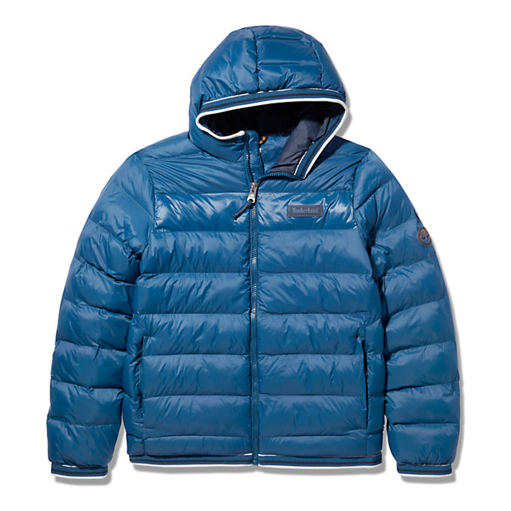 Garfield Hooded Puffer Jacket for Men in Blue | Timberland