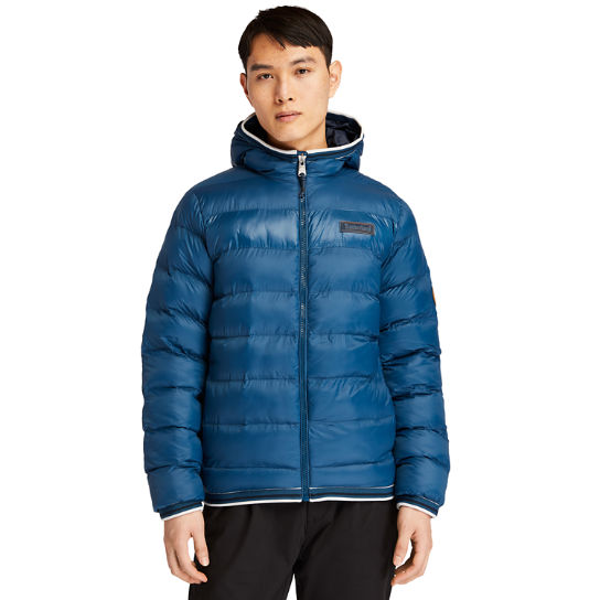 Garfield Hooded Puffer Jacket for Men in Blue | Timberland