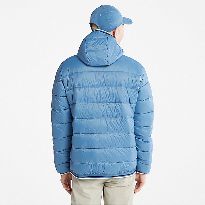 Garfield Midweight Hooded Puffer Jacket for Men in Blue