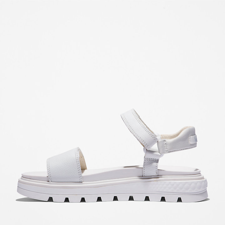 Ray City Ankle Strap Sandal for Women in White-