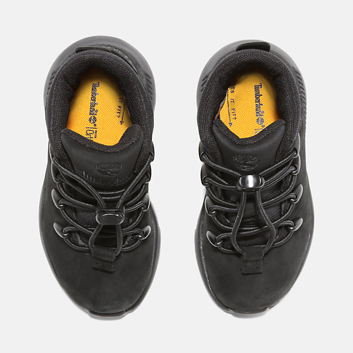 Sprint Trekker Hiking Boots voor peuters en kleuters in zwart-