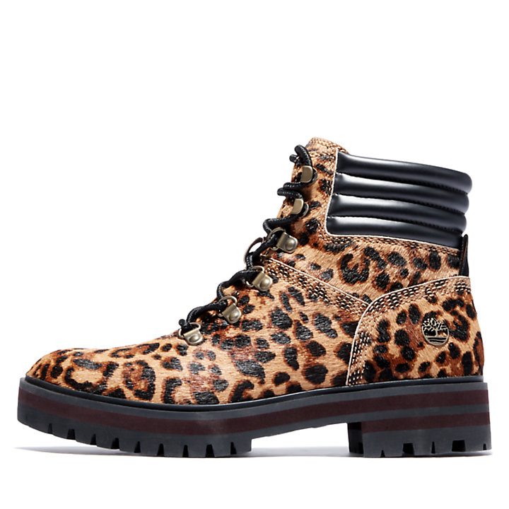 London Square Mid Hiker for Women with Animal Print-
