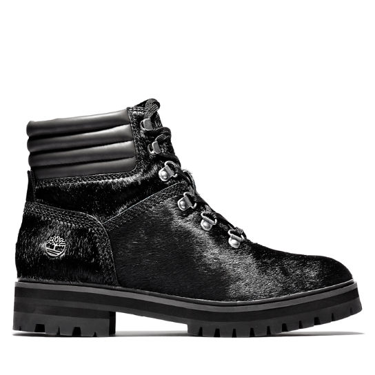 London Square Mid Hiker for Women in Black Monochrome | Timberland