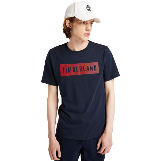 Organic Cotton T-Shirt for Men in Navy | Timberland