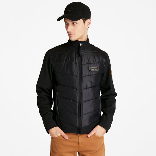 Soft-Shell Hybrid Jacket for Men in Black | Timberland