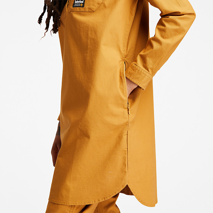 Vestido Workwear para Mujer en amarillo oscuro-