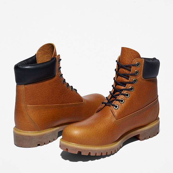 Timberland® Premium Extra Warm 6 Inch Boot voor heren in geel volnerfleer-