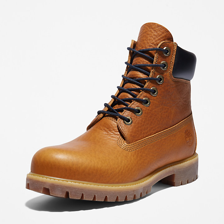 Timberland® Premium Extra Warm 6 Inch Boot voor heren in geel volnerfleer-