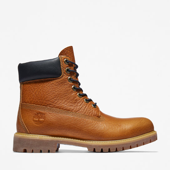 6-inch Boot extra-chaude Timberland® Premium pour homme en cuir pleine fleur jaune | Timberland