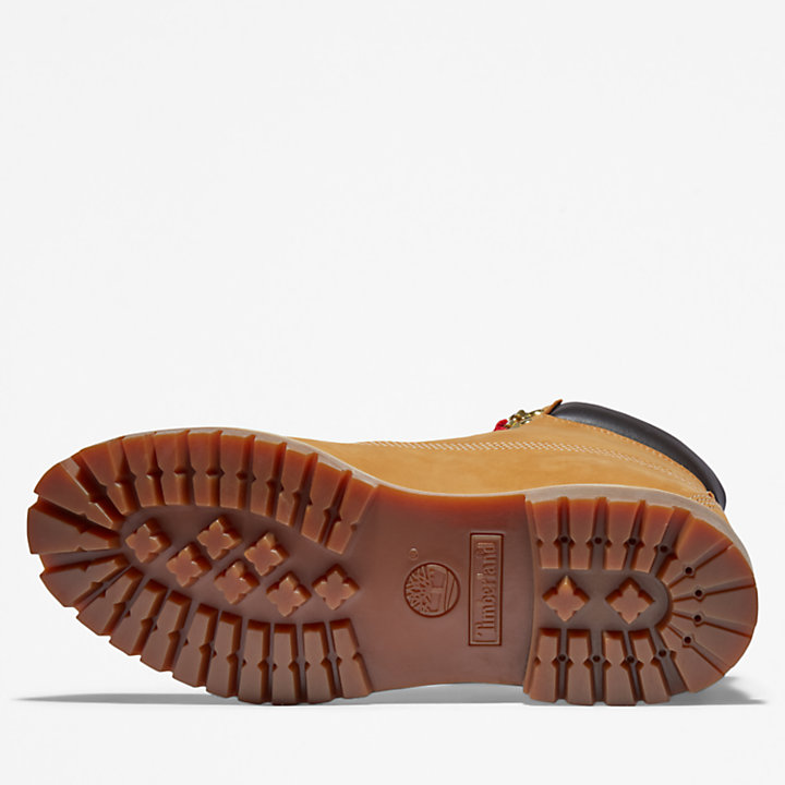 Timberland® Premium 6 Inch Luxe Leather Boot voor heren in geel-