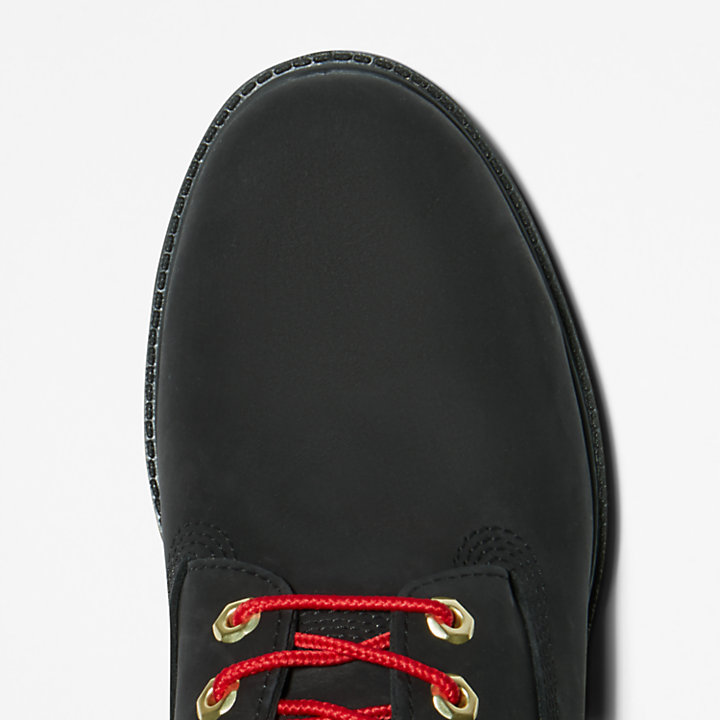 Bota de cuero 6 Inch Timberland® Premium Luxe para Hombre en color negro-
