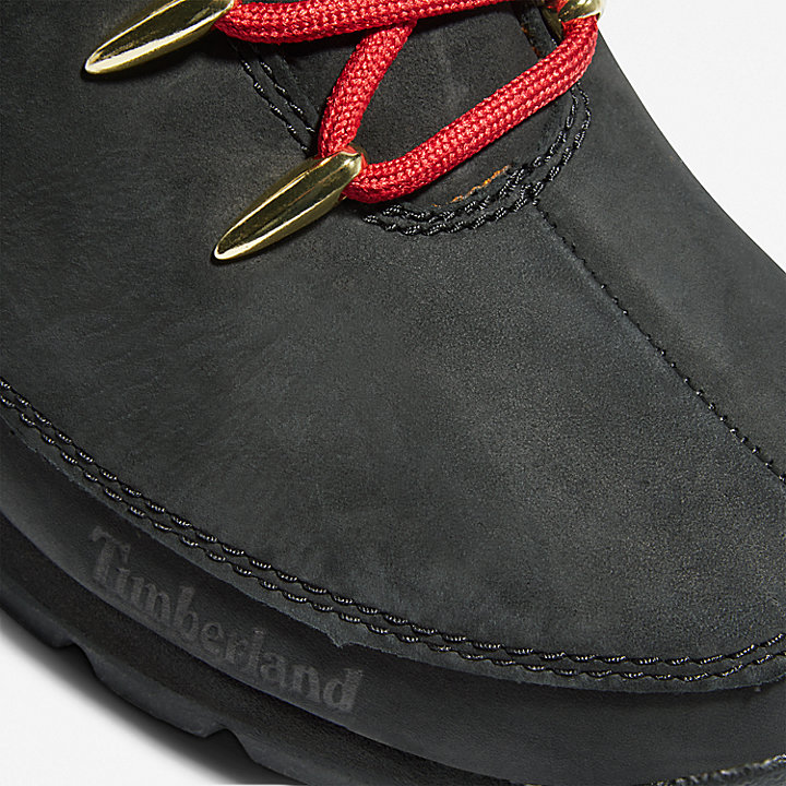 Euro Sprint Red-laced Hiker for Men in Black