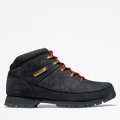 Euro Sprint Red-laced Hiker for Men in Black | Timberland
