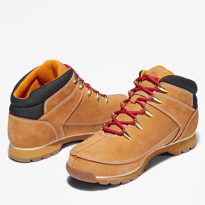 Euro Sprint Red-laced Hiker for Men in Yellow-