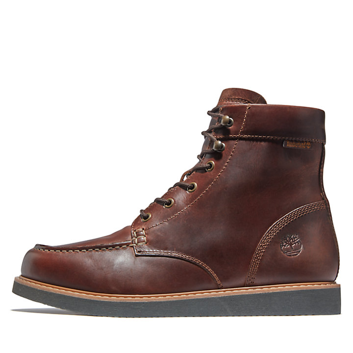 Newmarket II 6 Inch Moc-toe Boot for Men in Brown | Timberland