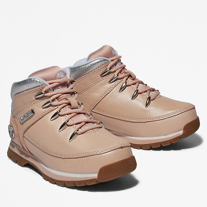 Euro Sprint Mid Hiker for Youth in Light Pink-