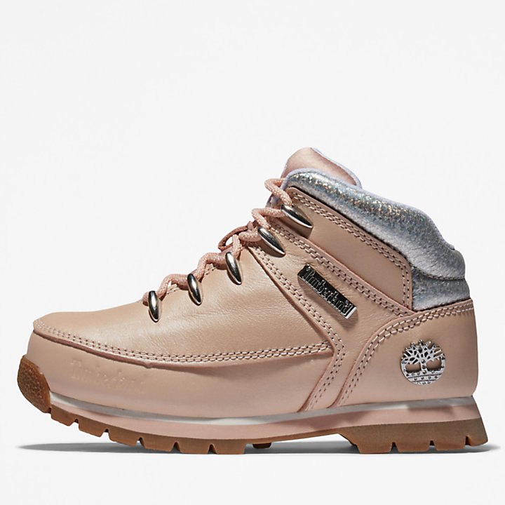 Euro Sprint Mid Hiker for Youth in Light Pink-