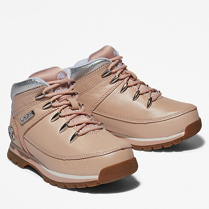 Euro Sprint Mid Hiker for Junior in Light Pink