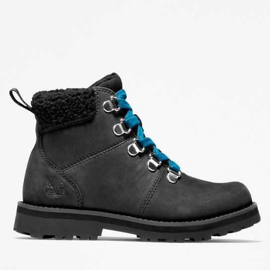 Courma Kid Boot for Youth in Black | Timberland