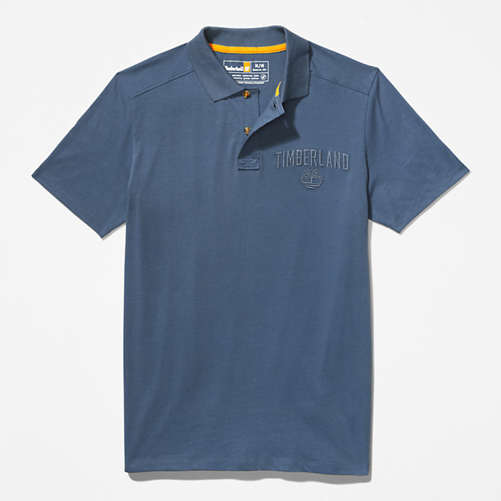 Outdoor Heritage EK+ Poloshirt voor heren in blauw-